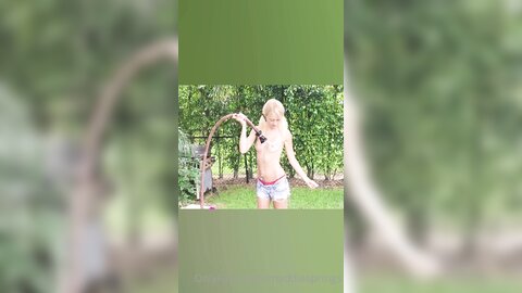 Maddiesprings 2022 2373729718 Phone Made This Video The Day Filmed Water Hose Video Lol
