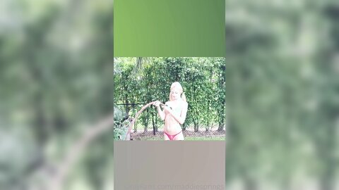 Maddiesprings 2022 2373729718 Phone Made This Video The Day Filmed Water Hose Video Lol