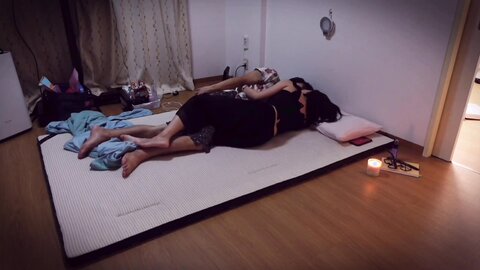 Amateur Couple Voyeur Panting And Orgasm Intensely Girl On Top