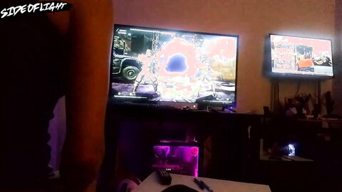 Fit White Guy Has Sex With Gamer Girl Sitting On Lap While Girl Plays M