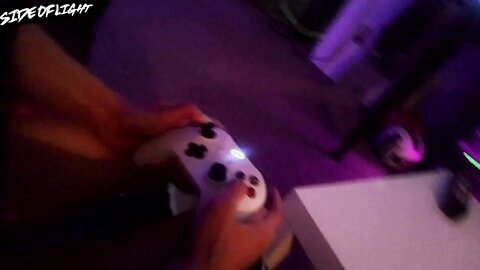 Fit White Guy Has Sex With Gamer Girl Sitting On Lap While Girl Plays M