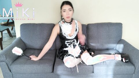 Princess Miki Clean Up For Me And Alpha Cucky Maid