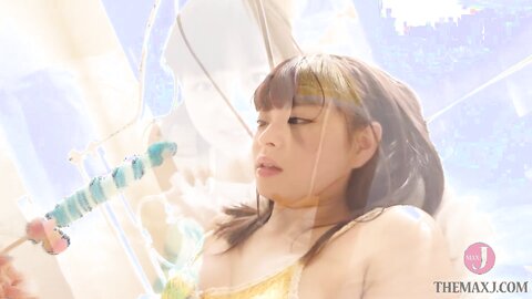 A Girl With Skimpy Nipples Licks Sweets Its Naughty Ppmn089