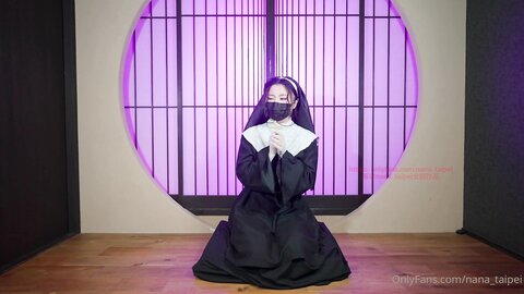 Nana Taipei Slutty Nun With Butt Plug Longs For Dick