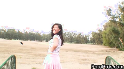 Asian Teen W Big Natural Tits London Keyes Brings Home Old Golfer To Fu