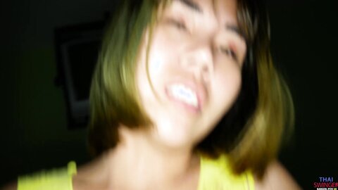 Slutty Yellow Mini Huge Creampie