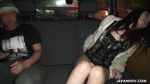 Japanese Girl Ako Nishino Cock Sucking In Car Uncensored