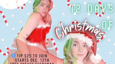 Daddyk3Ls 06 12 2022 2708766467 12 Days Of Christmas П÷▌│П÷≤█П÷≤┤ To Give Thanks To Allllll Of My Amazing Supporters On
