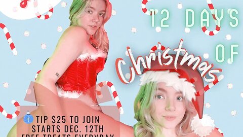 Daddyk3Ls 06 12 2022 2708766467 12 Days Of Christmas П÷▌│П÷≤█П÷≤┤ To Give Thanks To Allllll Of My Amazing Supporters On