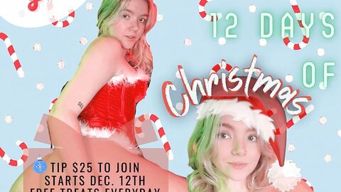 Daddyk3Ls 06 12 2022 2708766467 12 Days Of Christmas П÷▌│П÷≤█П÷≤┤ To Give Thanks To Allllll Of My Amazing Supporters On