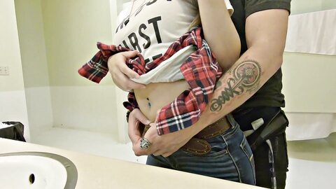 Fucked This Cutie In The Camps Bathroom Ph5E76A7381F800