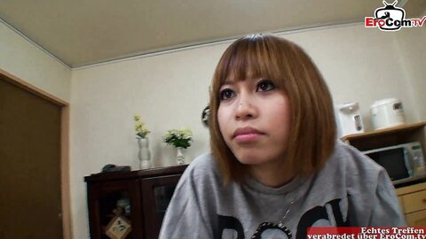 Asian College Girl Gets Her Pussy Fucked With A Dildo And Other Sex Toy