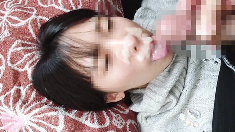 Bukkake An Amateur Mädchen Niinas Blow Job And Covered Sperm Her Fac