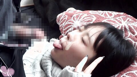 Bukkake An Amateur Mädchen Niinas Blow Job And Covered Sperm Her Fac