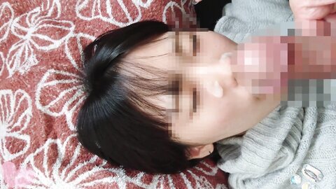 Bukkake An Amateur Mädchen Niinas Blow Job And Covered Sperm Her Fac