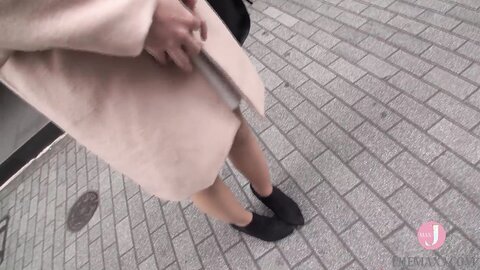 Gutsy Pickup Chiba Prefecture Direct Shipment An Amateur Girl Is Fain