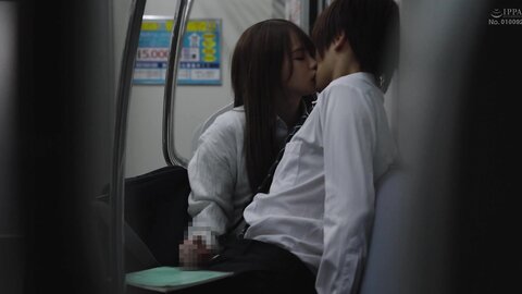 MOON-003 The Final Kiss Train Kisses With A Beautiful Girl Over And Over Again In An Empty Car Alone With No...