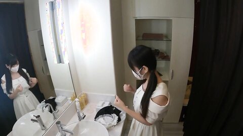 3363883-1 80 OFFHinata Yan blame subjective maid cosplay Nakadashi sex + In the men`s restroom