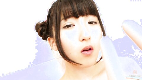 A Girl Who Looks Like A Little Doll With Big Eyes Has A Dick