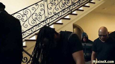 Asian Milf Maxine X Epic 7 Big Black Cock Zombie Gangbang