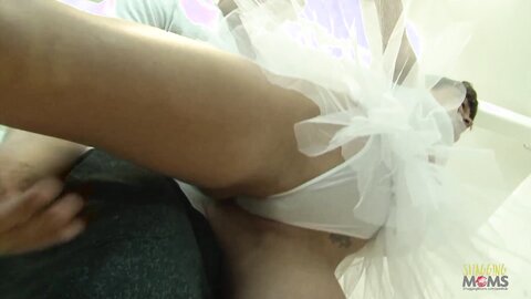 Ballerina Gets Her Shaved Pussy Drilled By An Asian Dude