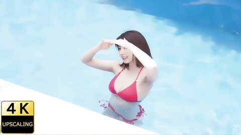 2022 グラビア黄金伝説（当時28歳）Enako Upscaling Japanese gravure idol