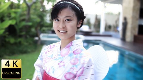 2012 グラビア黄金伝説（当時19歳）Ruriko Kojima Upscaling Japanese gravure idol