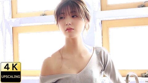2021 グラビア黄金伝説（当時22歳）Mio Kudo Upscaling Japanese gravure ido