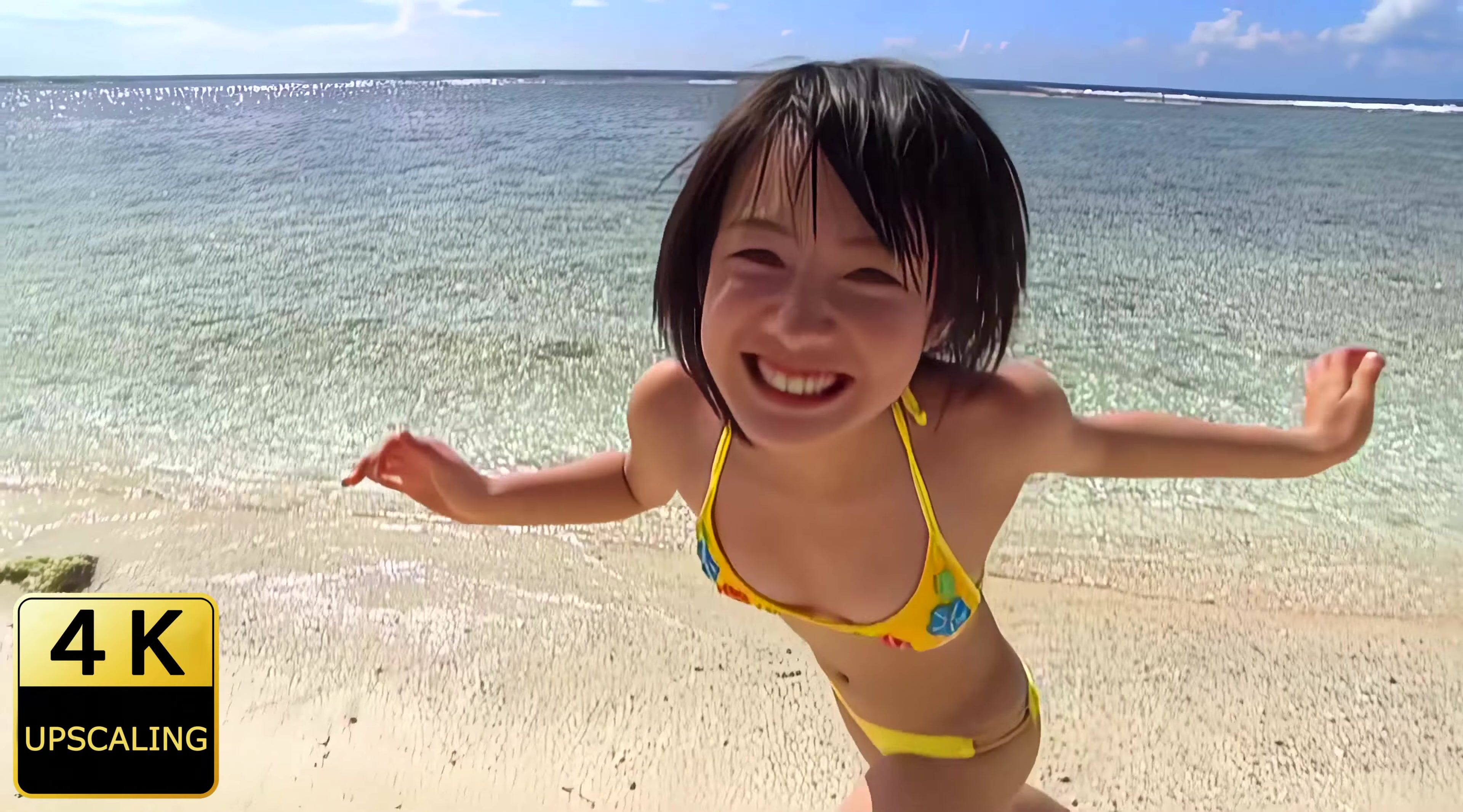 2008（当時16歳）グラビア黄金伝説 Nanami Sakuraba Upscaling Japanese gravure idol | Xasiat