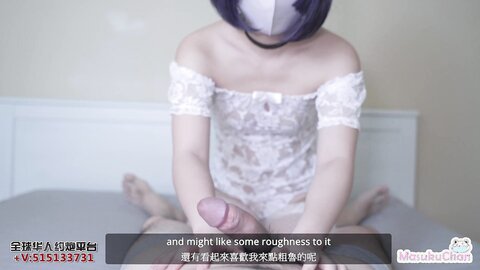 Girl Observe My Cock And Play It Rough Like A Toy And Suck All The Sper