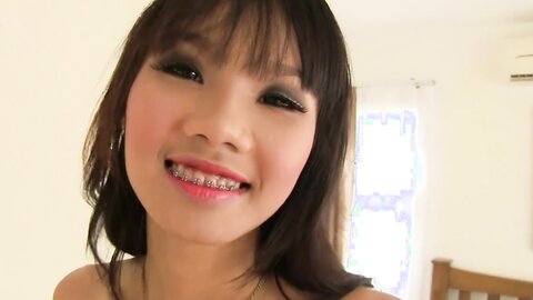 Skinny Thai Teen With Braces Willing To Fuck For Cash