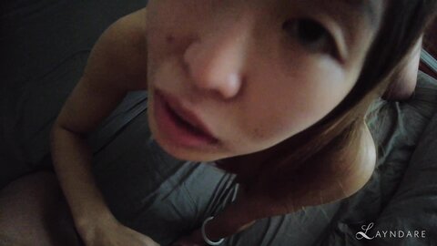 Layndare Alinas Threesome W Facial Creampie