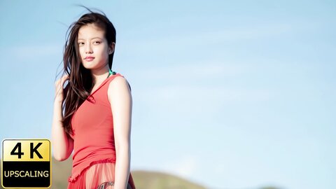 2018 グラビア黄金伝説（当時21歳）Mio Imada Upscaling Japanese gravure idol