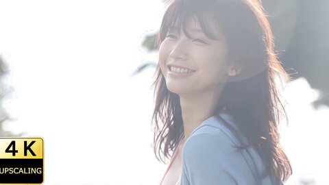 2018 グラビア黄金伝説（当時19歳）Yuka Ogura Upscaling Japanese gravure idol