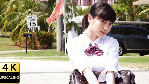 2019 グラビア黄金伝説（当時24歳）Nashiko Momotuki Upscaling Japanese gravure idol