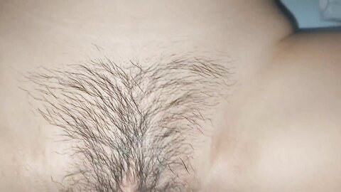 18 Yo Keeps Quiet So Her Parents Dont Wake Up And Cum On Hairy Pussy