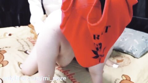 Asian Girl Big Tits On Top Rid