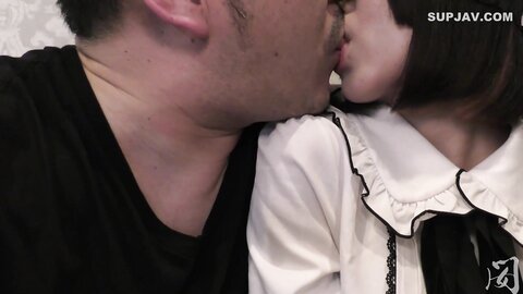 3514653 with review purchase bonus Moko-chan a petite con cafe clerk pouts and tongues like a handsome beast