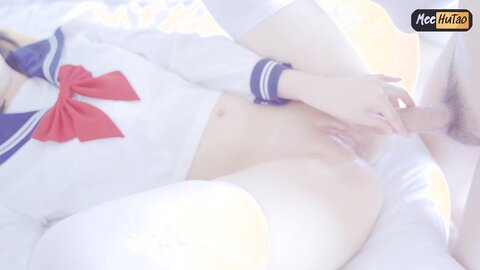 *** Has Sex With Classmate After School And Gets Creampie Meehutao