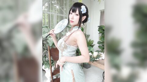 Jade Qipao