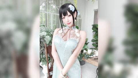 Jade Qipao