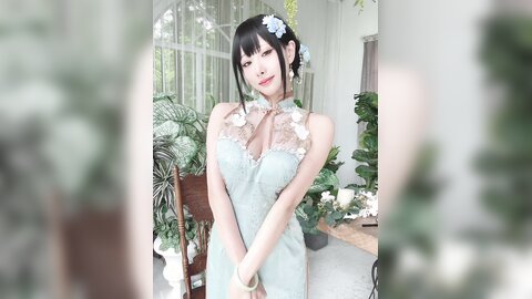 Jade Qipao