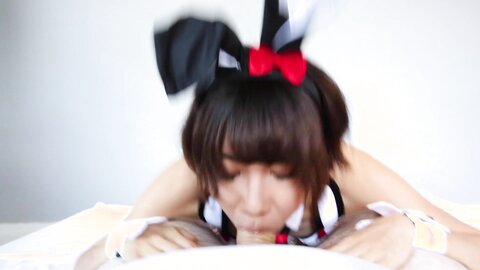 Bunny Girl Miko Gets Anal + Cum On Face