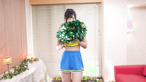 HMN-420 Rookie 1 Second Before I Cum Immediately! Very Sensitive! G Cup God Kubire Active Female College...