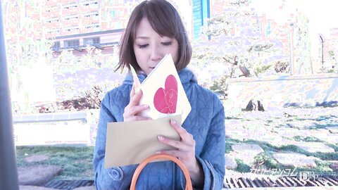 Japanese Girls Walk In The Park