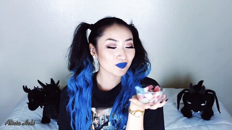 Alicia Hebi Eating Halloween Gummies With Me Not Porn