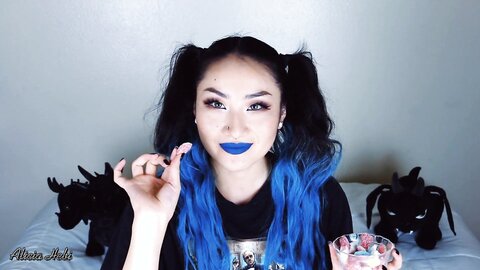 Alicia Hebi Eating Halloween Gummies With Me Not Porn