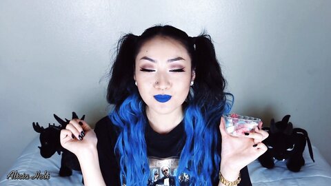 Alicia Hebi Eating Halloween Gummies With Me Not Porn