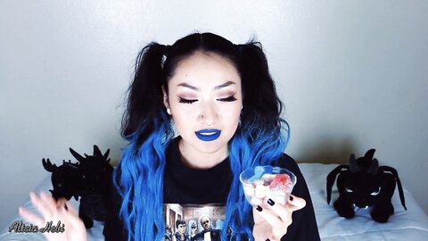 Alicia Hebi Eating Halloween Gummies With Me Not Porn