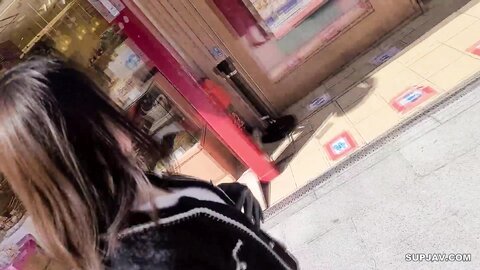 3054376 Exclusive Limited time only Can`t stop shaking her hips Too beautiful monja-yaki restaurant waitress